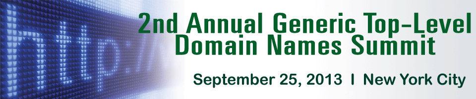 The World Congress 2nd Annual: Generic Top-Level Domain Names Summit