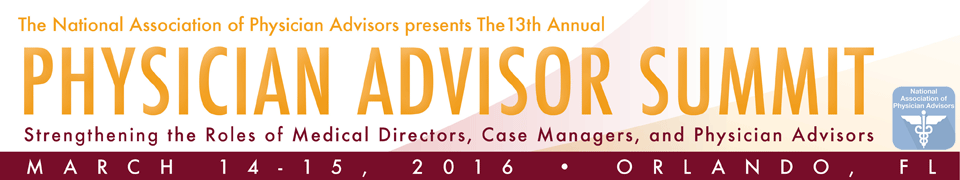 The 13th Annual Physician Advisor Summit